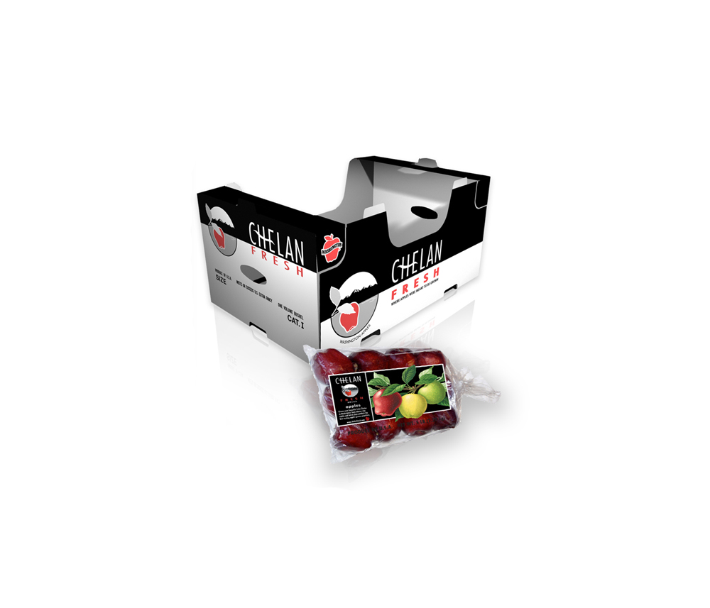 Apple box and Poly Bag